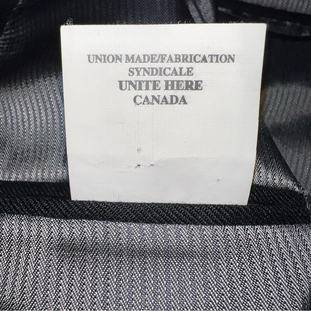 Jack Victor Black Cashmere Blazer 100% Italian Fabric Size 50L | Made in Canada - Picture 12 of 14